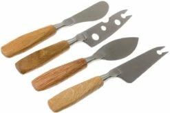 Boska Mini Set Para Quesos, Roble, 4-unidades, 320218 8 Boska Mini Set Para Quesos, Roble, 4-unidades, 320218 -KNIVESANDTOOLS Ventas BS320218 03 boska bs320218 03