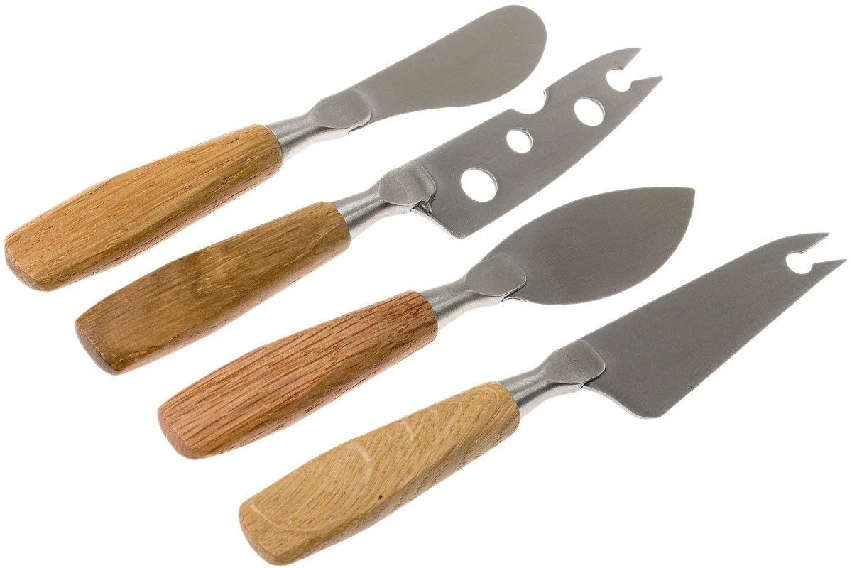 Boska Mini Set Para Quesos, Roble, 4-unidades, 320218 5 Boska Mini Set Para Quesos, Roble, 4-unidades, 320218 - Imagen 3