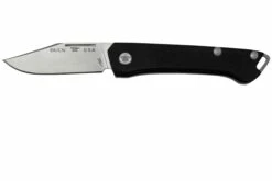 Buck Saunter 0250BKS1, Clip Point, Black Micarta, Navaja