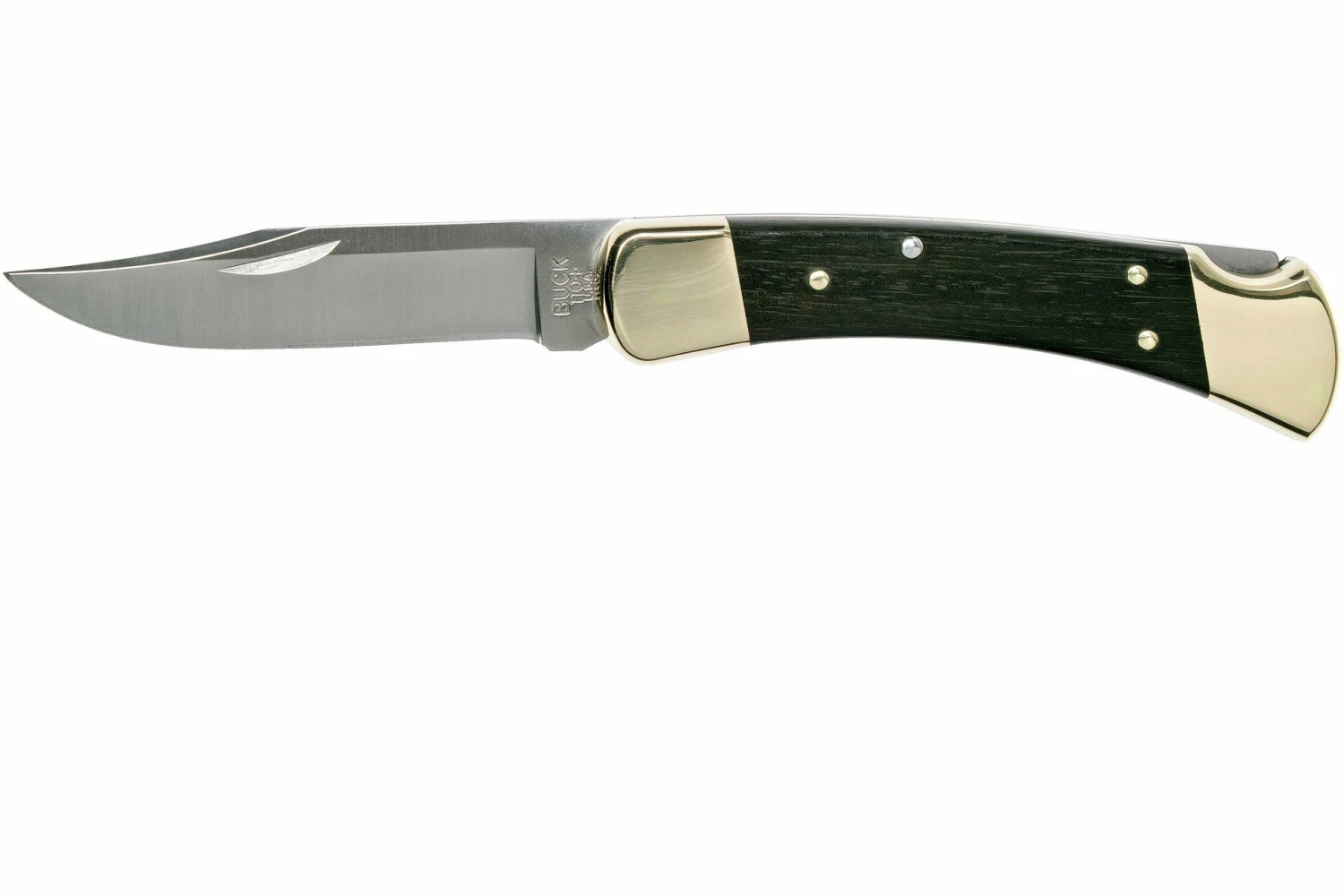 Buck 110 Folding Hunter Ebony Navaja 3 Buck 110 Folding Hunter Ebony Navaja