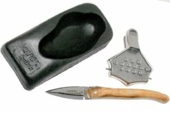Claude Dozorme Laguiole Set Para Ostras De Madera De Olivo -KNIVESANDTOOLS Ventas CD2 60 062 89 02 claude dozorme cd2 60 062 89 02