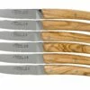 Claude Dozorme Le Thiers Juego De Cuchillos Para Carne 6-piezas, Madera De Olivo -KNIVESANDTOOLS Ventas CD2 90 001 89 01 claude dozorme