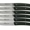 Claude Dozorme Le Thiers Juego De Cuchillos Para Carne 6-piezas, Negro Mate -KNIVESANDTOOLS Ventas CD2 90 001 90M 01 claude dozorme