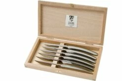 Claude Dozorme Le Thiers Juego De Cuchillos Para Carne 6-piezas, Acero Inoxidable -KNIVESANDTOOLS Ventas CD2 90 001 91 06 claude dozorme