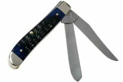 Case Mini Trapper Navy Blue Bone, Rogers Jig, 7321 6207 SS Navaja -KNIVESANDTOOLS Ventas CE07321 02 case