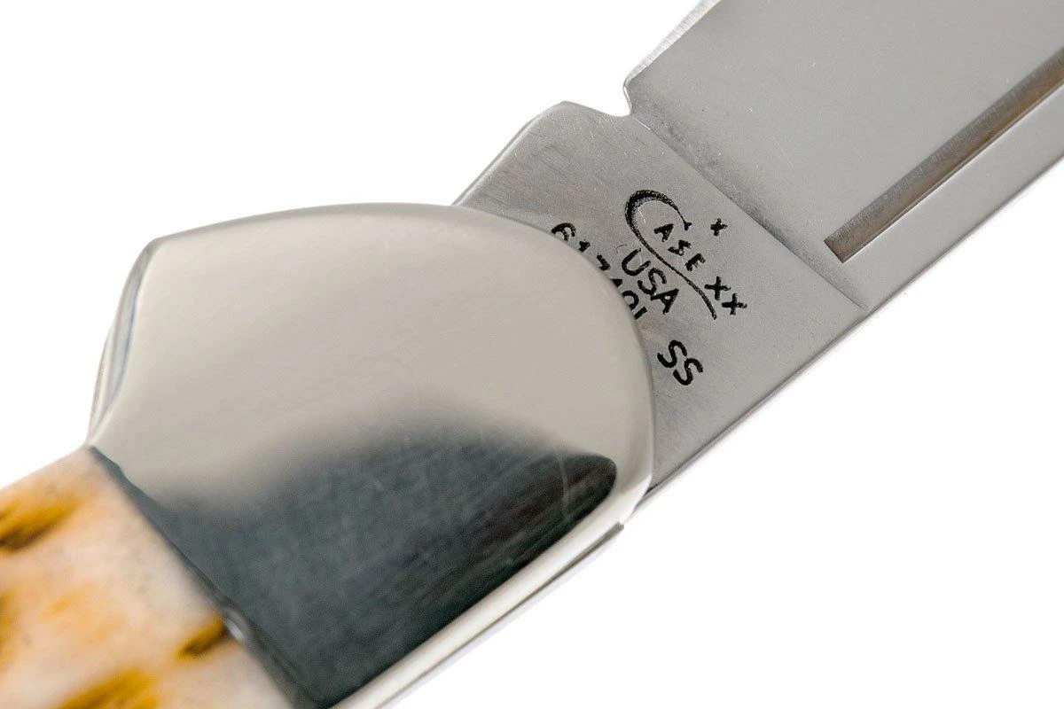 Case Mini Copperlock Amber Jigged Bone, 00133, 61749L SS Navaja 7 Case Mini Copperlock Amber Jigged Bone, 00133, 61749L SS Navaja - Imagen 5