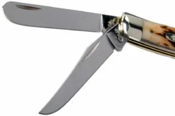 Case Mini Trapper Amber Jigged Bone, 00013, 6207 SS Navaja -KNIVESANDTOOLS Ventas CE13 04 case ce13 04