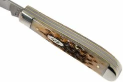 Case Mini Trapper Amber Jigged Bone, 00013, 6207 SS Navaja -KNIVESANDTOOLS Ventas CE13 08 case ce13 08