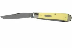 Case Trapper Yellow Synthetic, 00161, 3254 CV Navaja 12 Case Trapper Yellow Synthetic, 00161, 3254 CV Navaja -KNIVESANDTOOLS Ventas CE161 02 case ce161 02