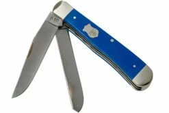 Case Trapper Blue G10 Smooth, 16740, 10254 SS Navaja