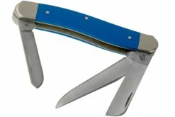 Case Medium Stockman Blue G10 Smooth, 16744, 10318 SS Navaja -KNIVESANDTOOLS Ventas CE16744 02 case