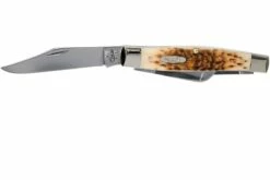 Case Large Stockman Amber Jigged Bone, 00204, 6375 CV Navaja -KNIVESANDTOOLS Ventas CE204 03 case ce204 03