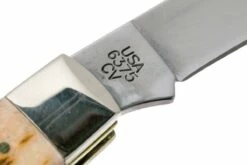 Case Large Stockman Amber Jigged Bone, 00204, 6375 CV Navaja -KNIVESANDTOOLS Ventas CE204 05 case ce204 05