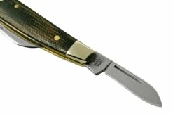 Case Small Congress 23477 Green And Black Micarta, Navaja -KNIVESANDTOOLS Ventas CE23477 04 case