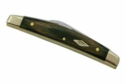 Case Small Congress 23477 Green And Black Micarta, Navaja -KNIVESANDTOOLS Ventas CE23477 06 case
