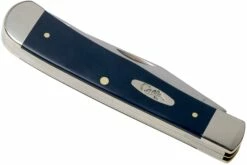 Case Trapper Navy Blue Synthetic, 23610, 4254 SS Navaja -KNIVESANDTOOLS Ventas CE23610 04 case