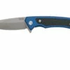 Case The Marilla, Blue Anodized Aluminum, S35VN, Black G10 Inlay, 25882 Navaja -KNIVESANDTOOLS Ventas CE25882 01 case
