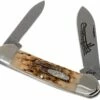 Case Canoe Amber Jigged Bone, 00263, 62131 CV Navaja -KNIVESANDTOOLS Ventas CE263 01 case ce263 01