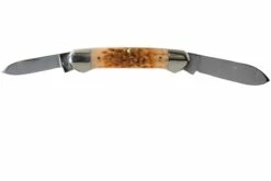 Case Canoe Amber Jigged Bone, 00263, 62131 CV Navaja -KNIVESANDTOOLS Ventas CE263 04 case ce263 04