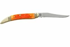 Case Small Texas Toothpick 35817 Crandall Jig Cayenne Bone, Navaja -KNIVESANDTOOLS Ventas CE35817 02 case