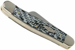 Case Medium Stockman White & Black Carbon Fiber-G10 Weave Smooth, 38923 10318 SS Navaja 10 Case Medium Stockman White & Black Carbon Fiber-G10 Weave Smooth, 38923 10318 SS Navaja -KNIVESANDTOOLS Ventas CE38923 04 case