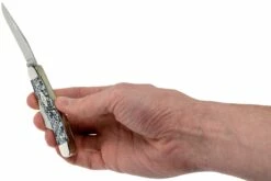 Case Medium Stockman White & Black Carbon Fiber-G10 Weave Smooth, 38923 10318 SS Navaja 11 Case Medium Stockman White & Black Carbon Fiber-G10 Weave Smooth, 38923 10318 SS Navaja -KNIVESANDTOOLS Ventas CE38923 05 case