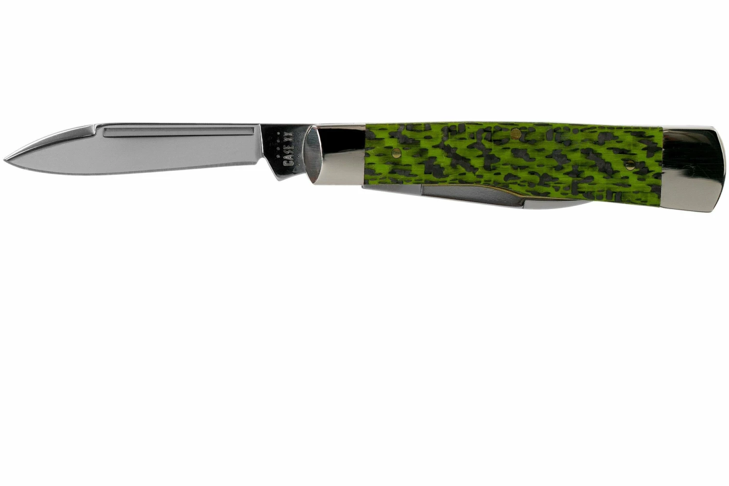 Case Gunstock Green & Black Carbon Fibre-G10 Weave Smooth, 50715, 102130 SS Navaja 5 Case Gunstock Green & Black Carbon Fibre-G10 Weave Smooth, 50715, 102130 SS Navaja - Imagen 3