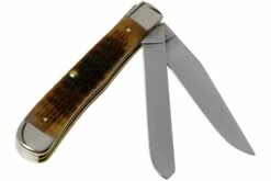 Case Trapper Antique Bone, Rogers Corn Cob Jig, 52832, 6254 SS Navaja -KNIVESANDTOOLS Ventas CE52832 02 case