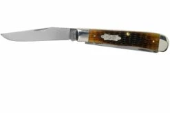 Case Trapper Antique Bone, Rogers Corn Cob Jig, 52832, 6254 SS Navaja -KNIVESANDTOOLS Ventas CE52832 03 case