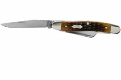 Case Medium Stockman Antique Bone, Rogers Corn Cob Jig, 52834, 6318 SS Navaja -KNIVESANDTOOLS Ventas CE52834 03 case