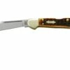 Case Mini CopperLock 52849 Rogers Corn Cob Jig Antique Bone, Navaja -KNIVESANDTOOLS Ventas CE52849 01 case