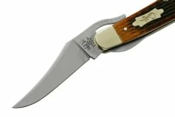 Case RussLock 52850 Rogers Corn Cob Jig Antique Bone, Navaja -KNIVESANDTOOLS Ventas CE52850 03 case