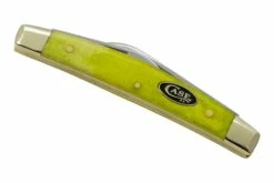 Case Small Congress 53032 Green Apple Bone, Navaja -KNIVESANDTOOLS Ventas CE53032 06 case