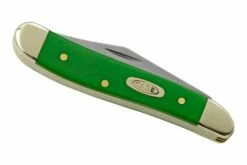 Case Peanut 53393 Green, Navaja -KNIVESANDTOOLS Ventas CE53393 06 case