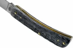 Case Sod Buster Jr Pocket Worn Grey Bone, Crandall Jig, 58412, 6137 CV Navaja -KNIVESANDTOOLS Ventas CE58412 05 case