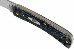 Case Sod Buster Jr Pocket Worn Grey Bone, Crandall Jig, 58412, 6137 CV Navaja -KNIVESANDTOOLS Ventas CE58412 06 case