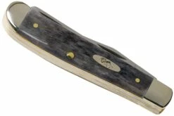 Case Mini Trapper Pocket Worn Grey Bone, Crandall Jig, 58414, 6207 CV Navaja -KNIVESANDTOOLS Ventas CE58414 04 case knives