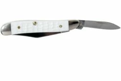 Case Peanut SparXX White Synthetic, 60188, 6220 SS Navaja 14 Case Peanut SparXX White Synthetic, 60188, 6220 SS Navaja -KNIVESANDTOOLS Ventas CE60188 03 case ce60188 03