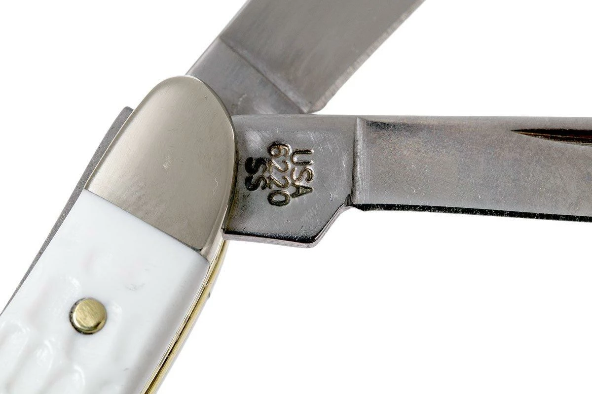 Case Peanut SparXX White Synthetic, 60188, 6220 SS Navaja 9 Case Peanut SparXX White Synthetic, 60188, 6220 SS Navaja - Imagen 7