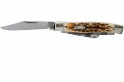 Case Stockman Amber Jigged Bone, 00079, 63032 CV Navaja -KNIVESANDTOOLS Ventas CE79 03 case ce79 03
