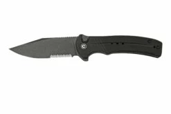 Civivi Cogent C20038E-1 Blackwashed Serrated Edge, Black G10 Navaja