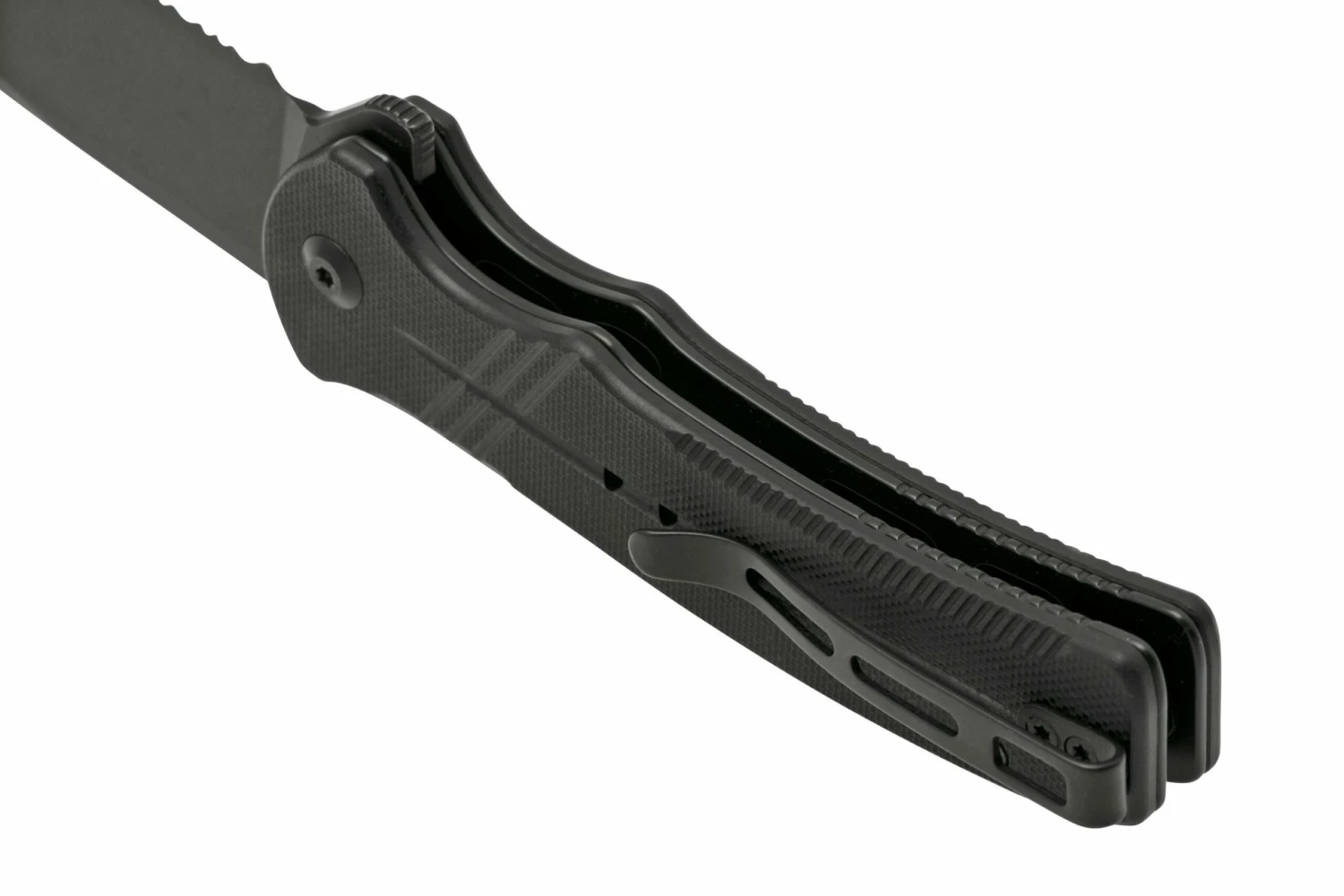 Civivi Cogent C20038E-1 Blackwashed Serrated Edge, Black G10 Navaja 6 Civivi Cogent C20038E-1 Blackwashed Serrated Edge, Black G10 Navaja - Imagen 4