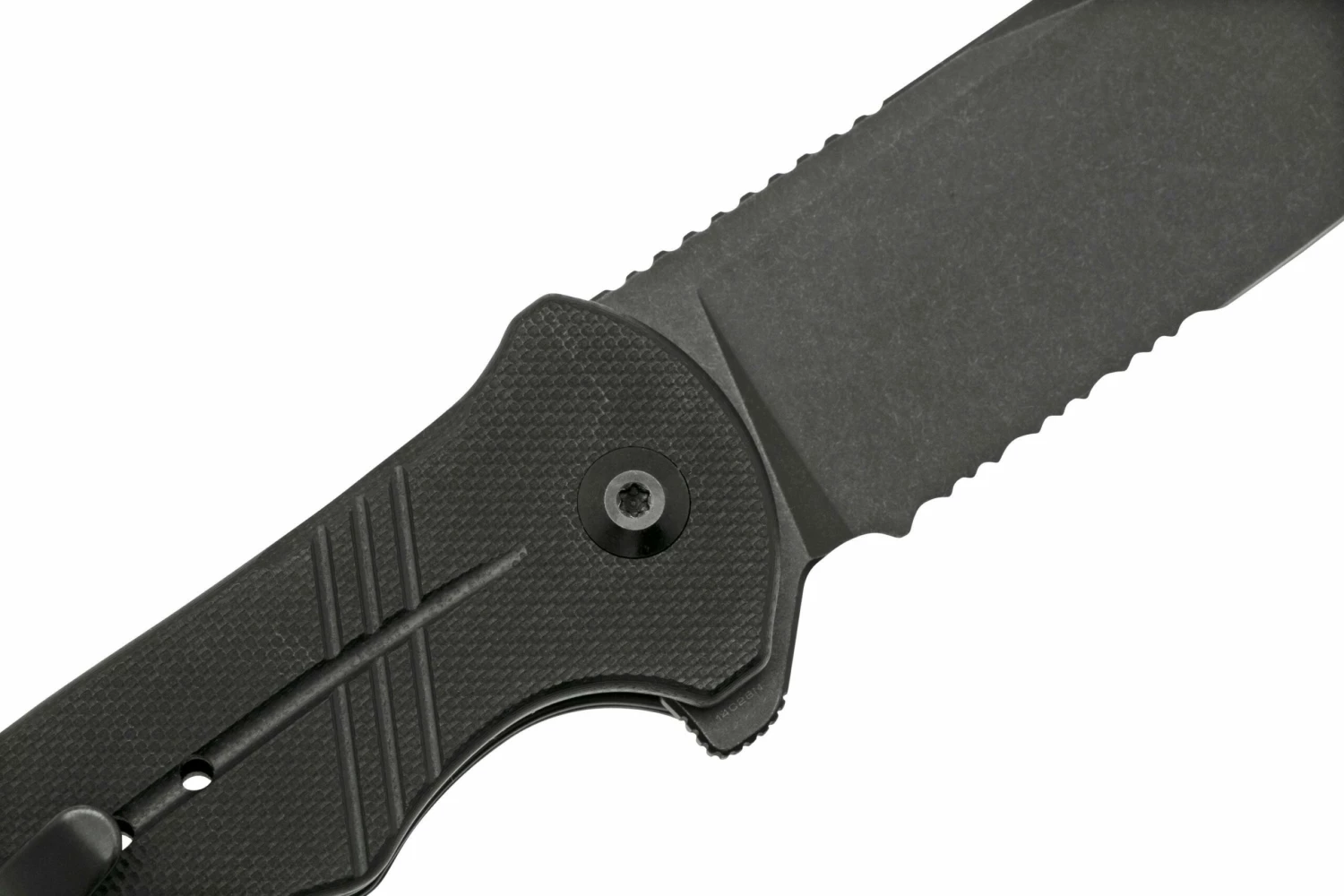 Civivi Cogent C20038E-1 Blackwashed Serrated Edge, Black G10 Navaja 7 Civivi Cogent C20038E-1 Blackwashed Serrated Edge, Black G10 Navaja - Imagen 5