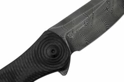 Civivi Synergy 3 C20075-DS1 Black G10, Damascus Navaja, Diseño Jim O'Young -KNIVESANDTOOLS Ventas CIC20075D DS1 05 civivi