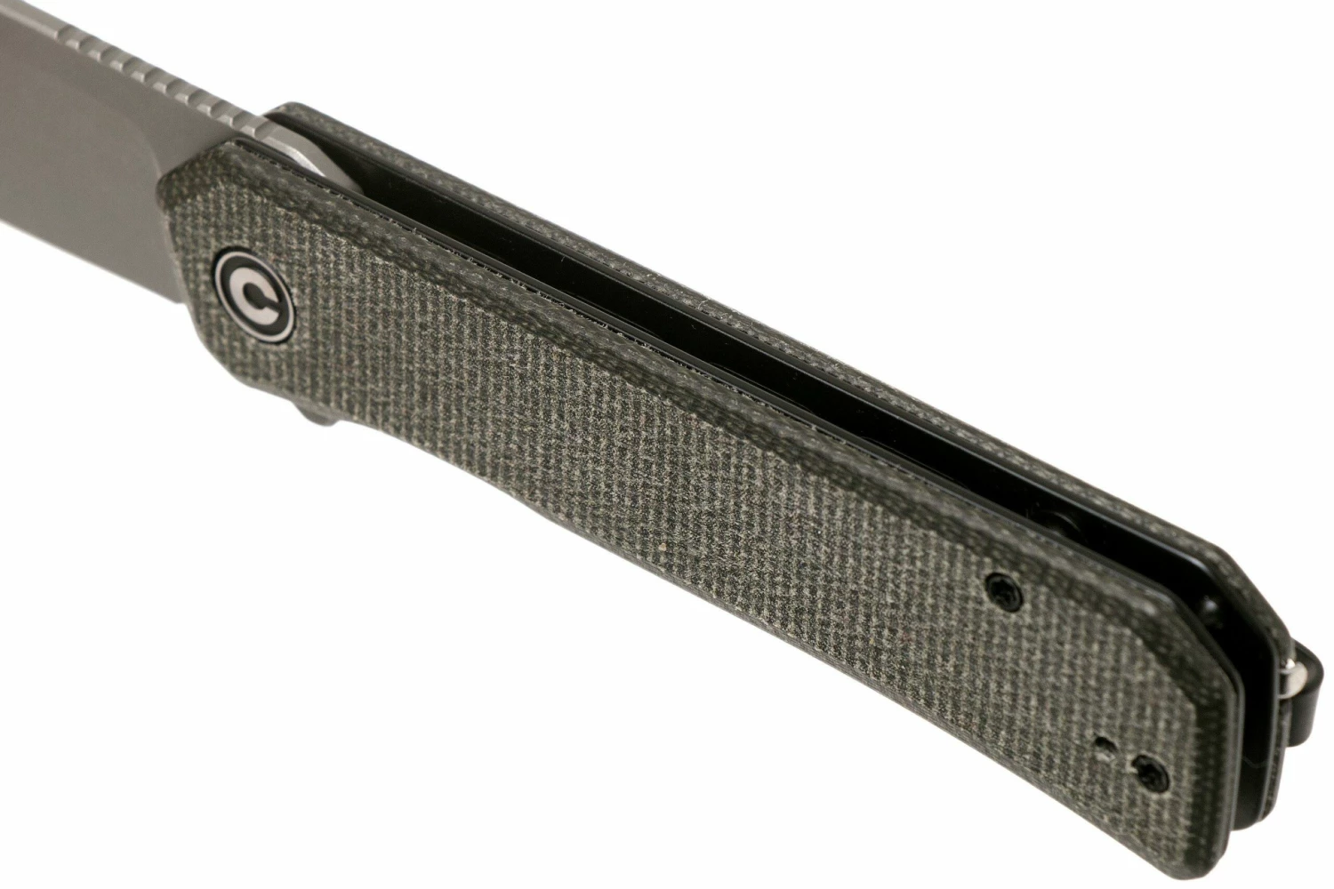 Civivi Relic C20077B-3 Relic Dark Green Micarta Navaja 9 Civivi Relic C20077B-3 Relic Dark Green Micarta Navaja - Imagen 7