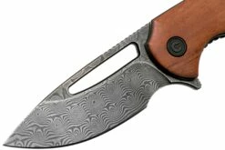 Civivi Odium C2010DS-1 Damascus, Cuibourtia Wood Navaja, Ferrum Forge Design -KNIVESANDTOOLS Ventas CIC2010DS 1 03 civivi