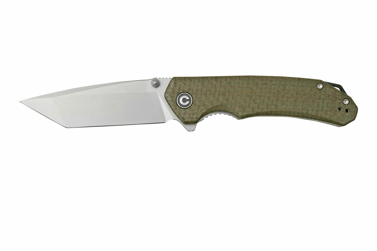 Civivi Brazen C2023F Tanto, Green Coarse Micarta Navaja 3 Civivi Brazen C2023F Tanto, Green Coarse Micarta Navaja
