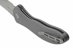 Civivi Synergy 4 C21018A-2 Gray G10, Nitro-V Blade, Satin Trailing Point, Navaja, Diseño De Jim O'Young -KNIVESANDTOOLS Ventas CIC21018A 2 04 civivi