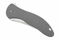 Civivi Synergy 4 C21018A-2 Gray G10, Nitro-V Blade, Satin Trailing Point, Navaja, Diseño De Jim O'Young -KNIVESANDTOOLS Ventas CIC21018A 2 06 civivi