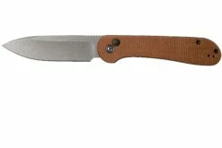 Civivi Elementum Button Lock C2103D Stonewashed, Brown Micarta Navaja